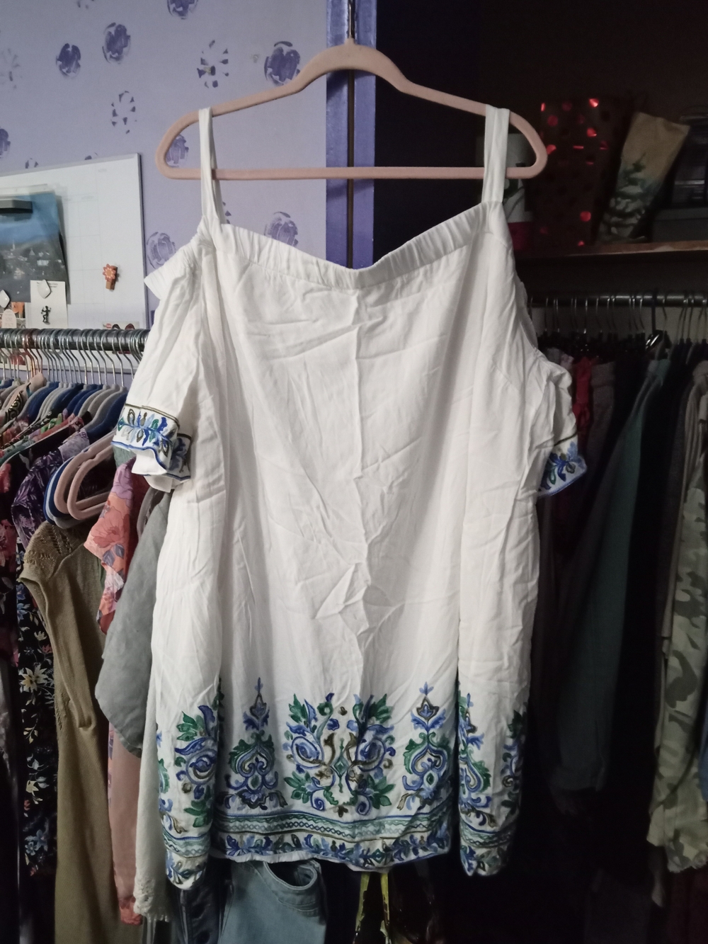 Sandra Darren Cold Shoulder Dress
